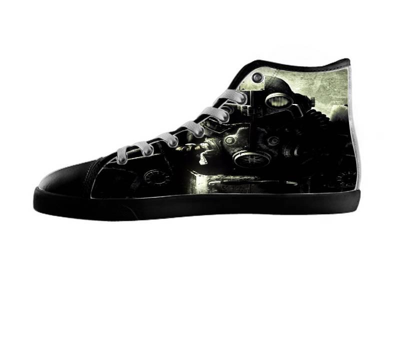 White custom shoes