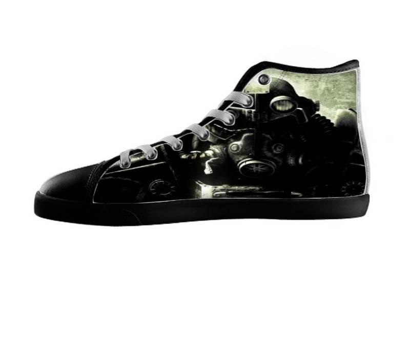 White custom shoes