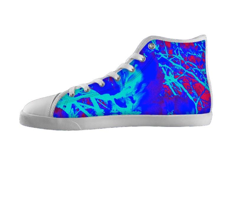 White custom shoes