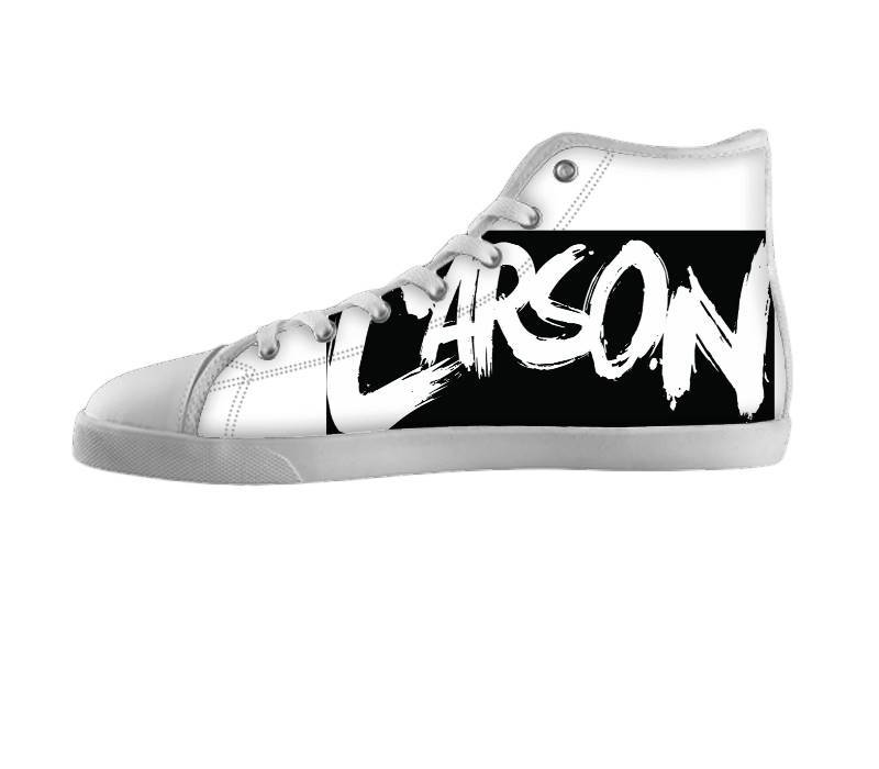 White custom shoes