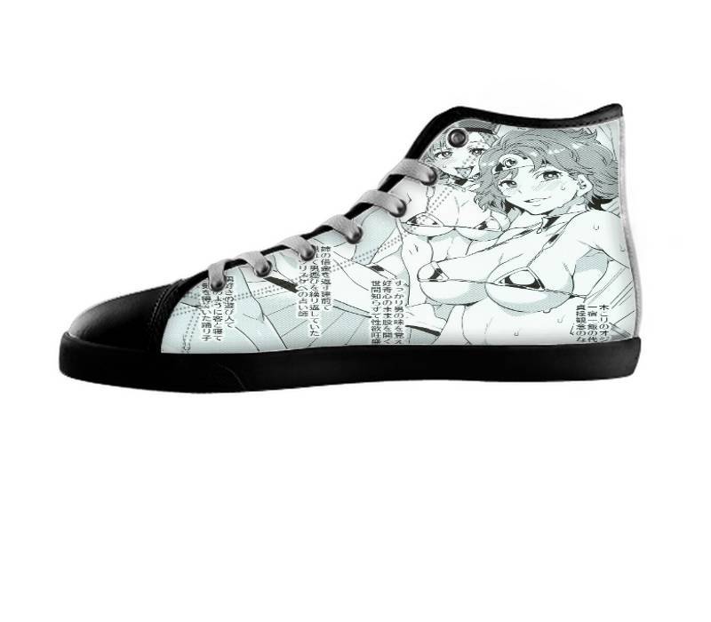 White custom shoes