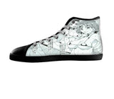 White custom shoes