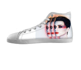 White custom shoes