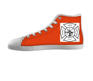 White custom shoes