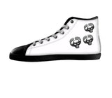 White custom shoes