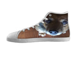 White custom shoes