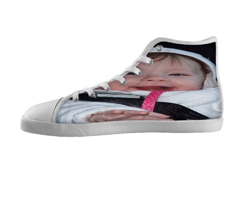 White custom shoes