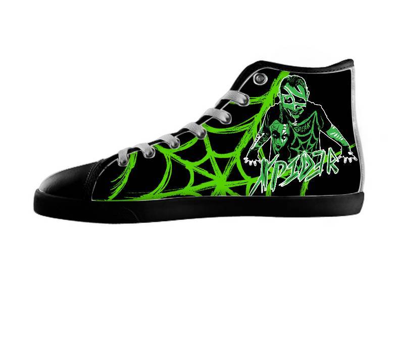 White custom shoes