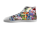 White custom shoes