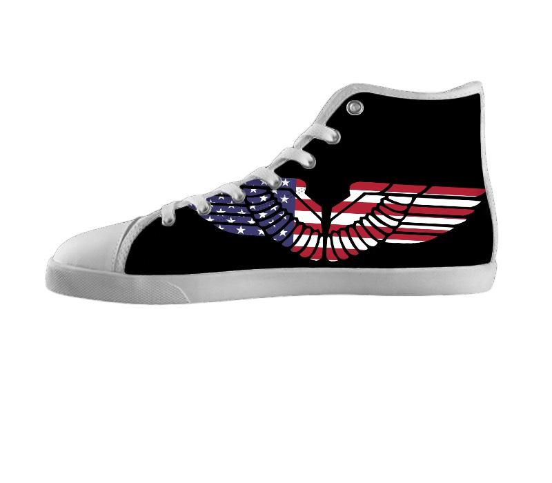 White custom shoes