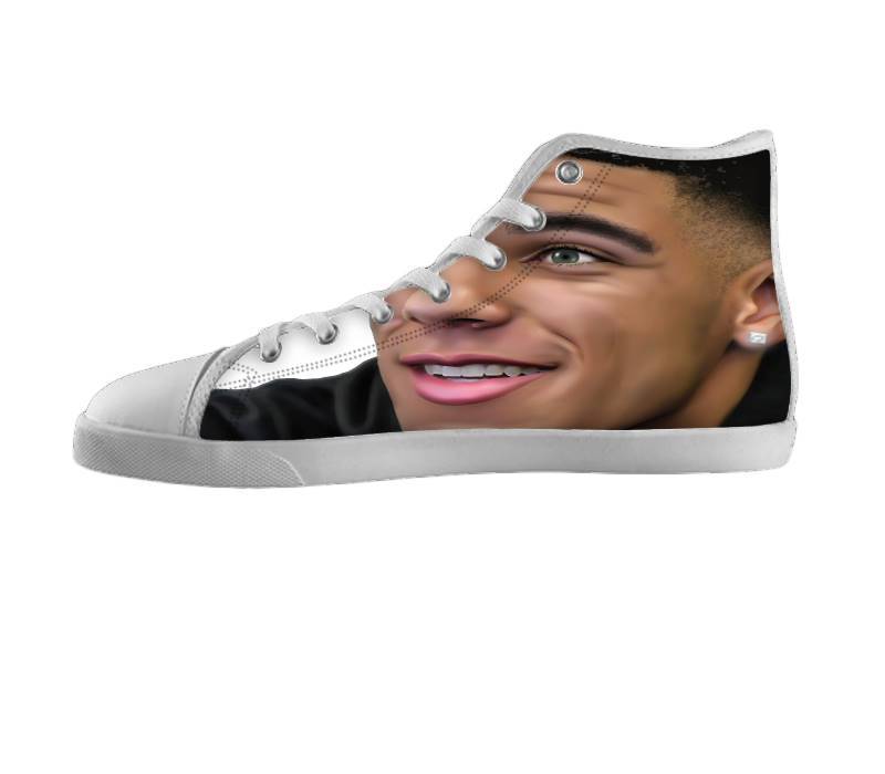 White custom shoes