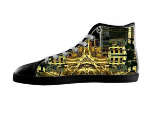 White custom shoes