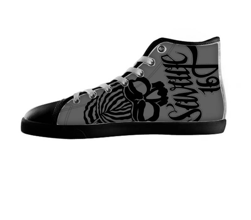 White custom shoes