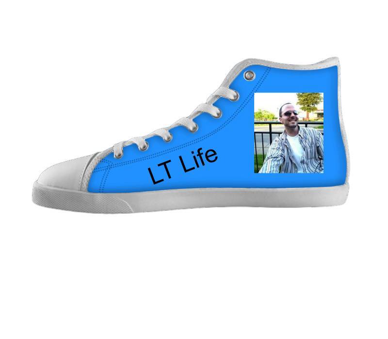 White custom shoes