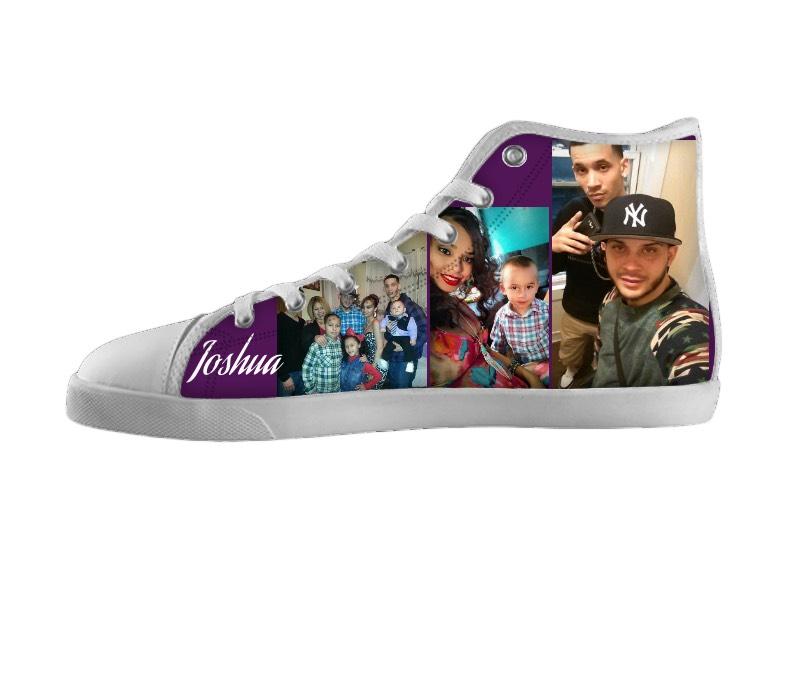 White custom shoes