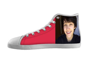 White custom shoes