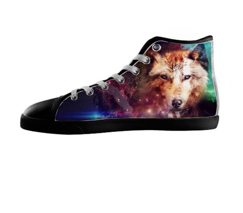White custom shoes