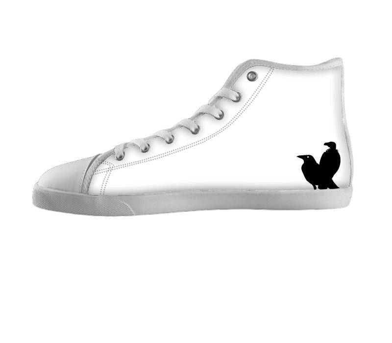 White custom shoes
