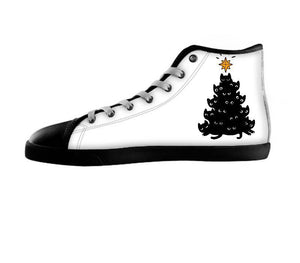White custom shoes