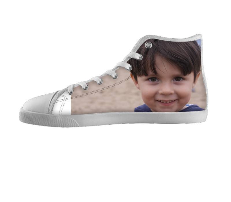 White custom shoes