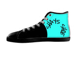 White custom shoes