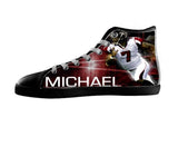 White custom shoes
