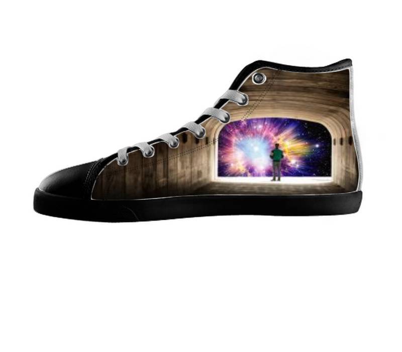 White custom shoes