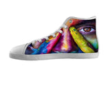 White custom shoes