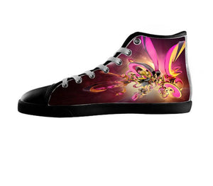 White custom shoes
