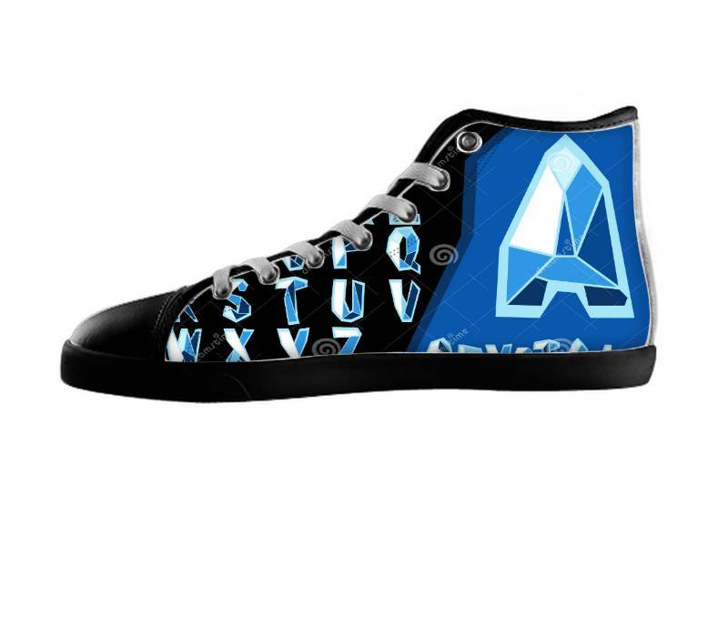 White custom shoes