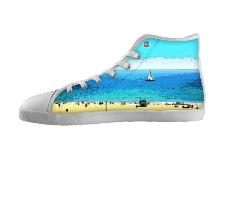 White custom shoes