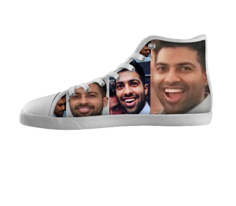 White custom shoes