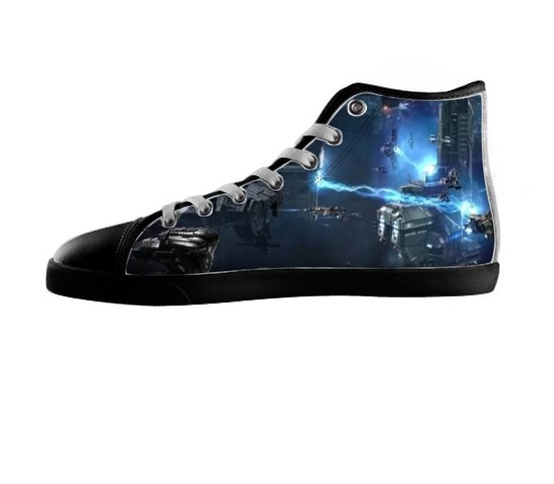 White custom shoes