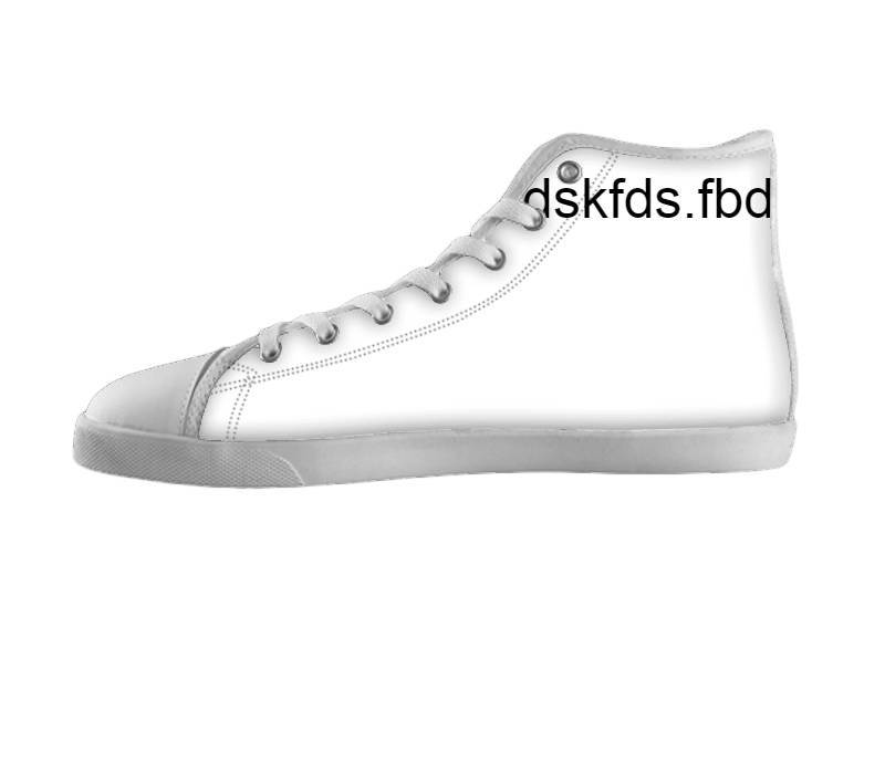 White custom shoes
