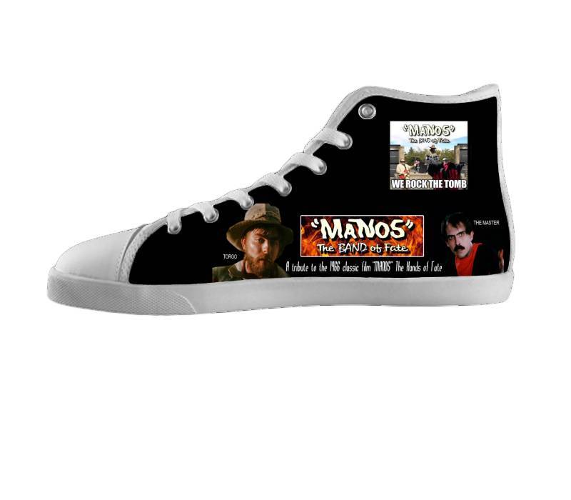 White custom shoes