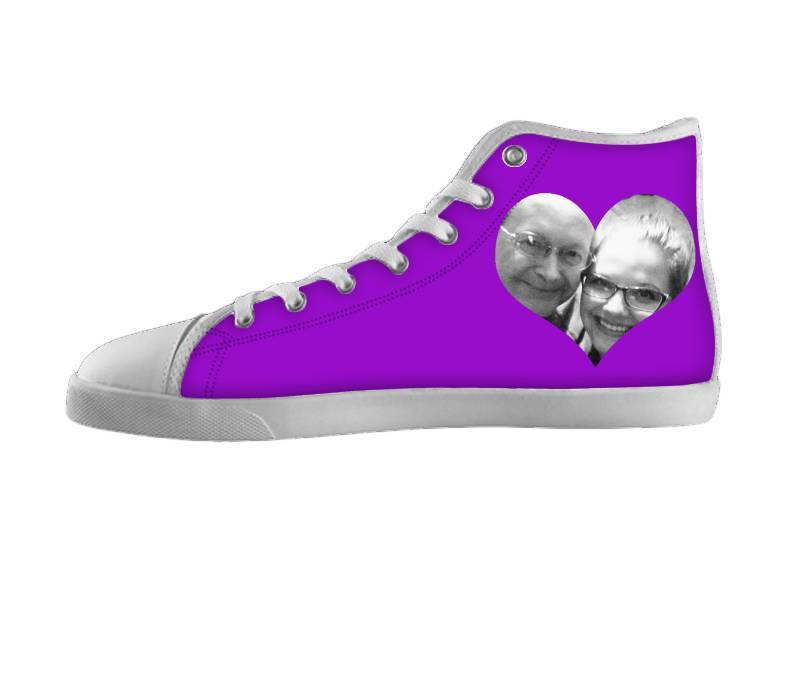 White custom shoes