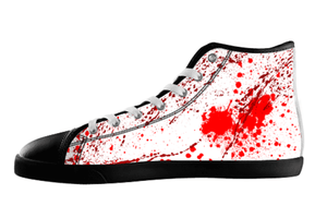 Blood Splatter Shoes Women's / 5 / Black, Shoes - spreadlife, SpreadShoes
 - 1