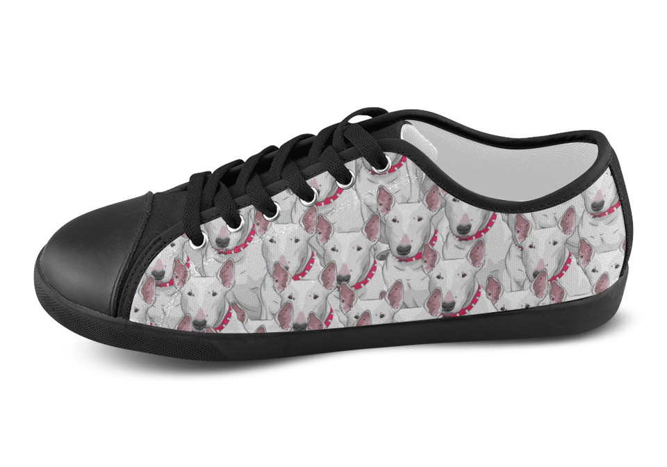 Bull Terrier Shoes Women's Low Top / 5 / Black, Shoes - spreadlife, SpreadShoes
 - 4