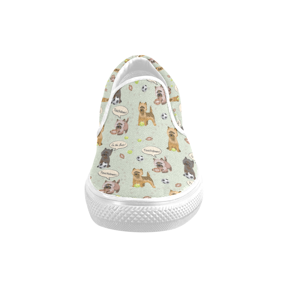 Cairn Terrier Slip On Shoes