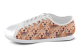 Cocker Spaniel Shoes Women's Low Top / 5 / White, Shoes - spreadlife, SpreadShoes
 - 3
