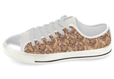 French Mastiff Shoes Women's Low Top / 6 / White, Shoes - spreadlife, SpreadShoes
 - 3
