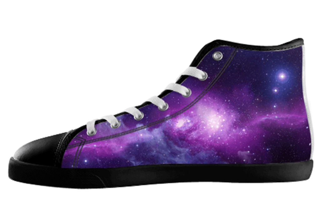 Galaxy High Top Shoes Women's / 5 / Black, Shoes - spreadlife, SpreadShoes
