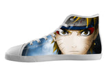 Naruto / Sasuke High Top Shoes Women's / 5 / White, Unknown - spreadlife, SpreadShoes
 - 1