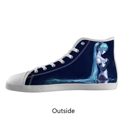 Vocaloid High Top Shoes Women's / 5 / White, Unknown - spreadlife, SpreadShoes
 - 3