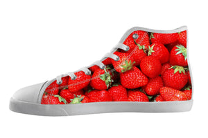 Strawberry Cute Fruit Shoes Women's / 5 / White, Unknown - spreadlife, SpreadShoes
