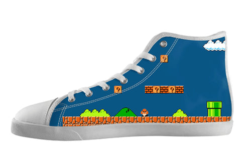 Super Mario Bros Retro Shoes Women's / 5 / White, Unknown - spreadlife, SpreadShoes
