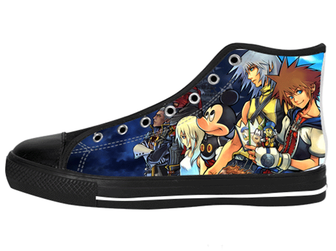 Kingdom Hearts Member Shoes Women's / 6 / Black Chunky, Shoes - spreadlife, SpreadShoes
 - 4