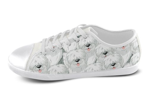 Old English Sheepdog Low Top Shoes