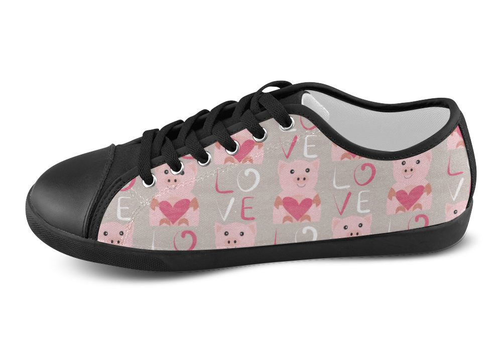 Pig hotsell canvas shoes