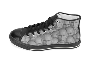 Putin Shoes Women's High Top / 6 / Black, Shoes - spreadlife, SpreadShoes
 - 2